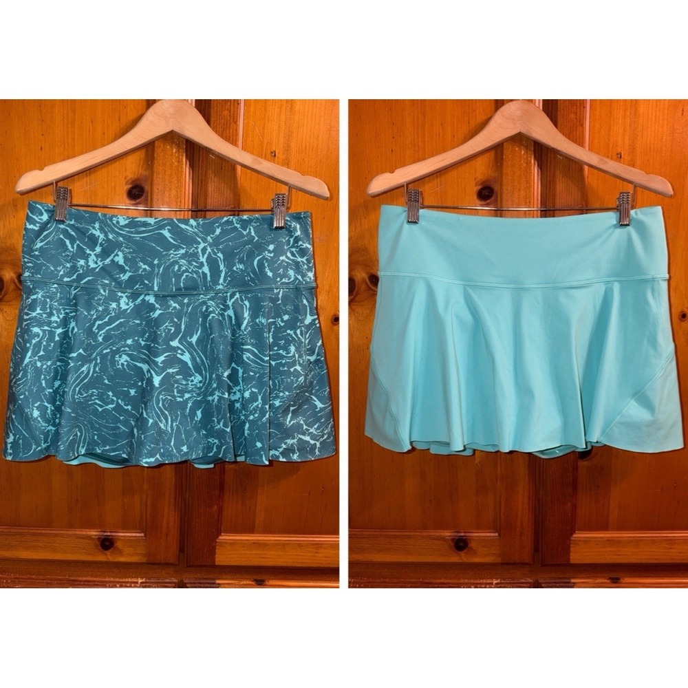 Athleta Skort Skirt Ace Tennis Golf Pickleball Women's L 13.5" 981056 BUNDLE 2